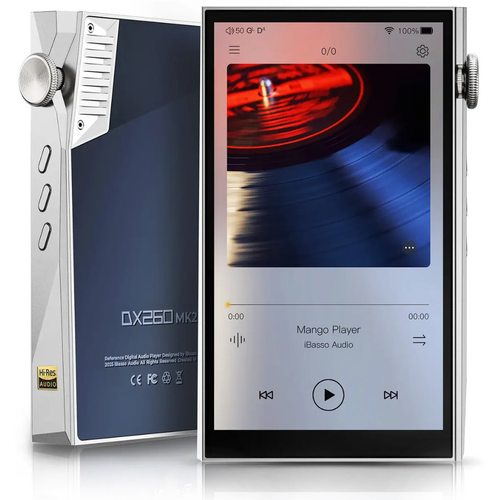 Плеер iBasso DX260MK2 (серебристый/синий)