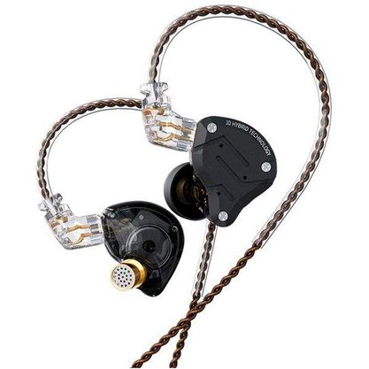 Наушники KZ ZS10 Pro без микрофона (черный)