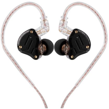 Наушники KZ ZS10 Pro без микрофона (черный)