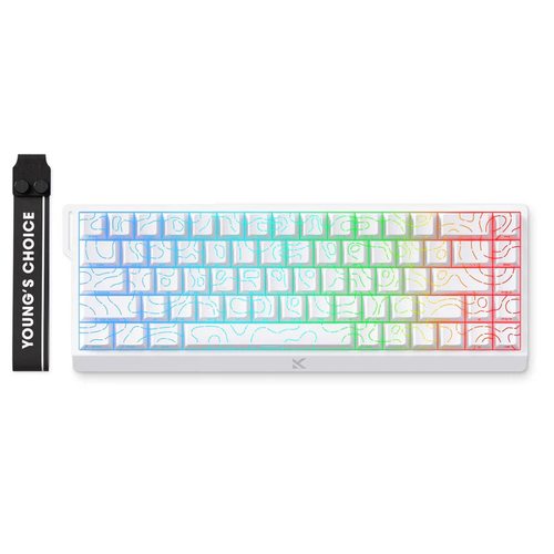 Игровая клавиатура Mchose Ace 68 Hall Effect Magnetic Switch (белый)