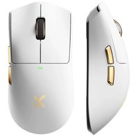 Mchose K7 Ultra S Lightweight Wireless (белый/золотой)