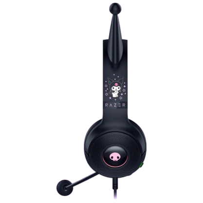 Наушники Razer Kraken Kitty V2 USB Kuromi (черно-розовый)