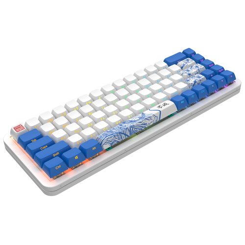 Игровая клавиатура Red Square Alumix 68 Arita + коврик Red Square Arita (g3ms Sapphire)