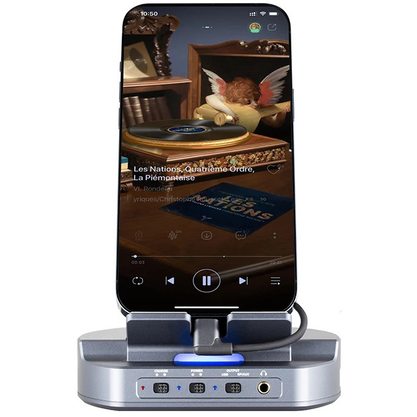 Портативный усилитель и ЦАП XDuoo DT-01 (серый)