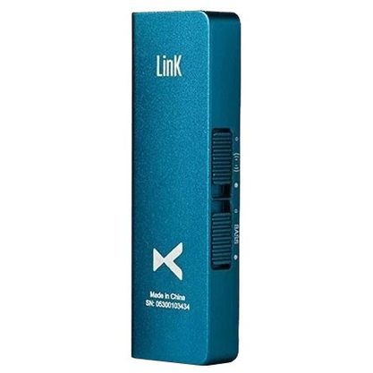 Портативный усилитель и ЦАП xDuoo Link 2 (синий)