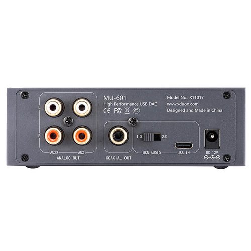 Стационарный усилитель и ЦАП xDuoo MU-601