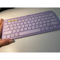 Клавиатура офисная Logitech K380 Multi-Device Lavender Lemonade (лавандовый)