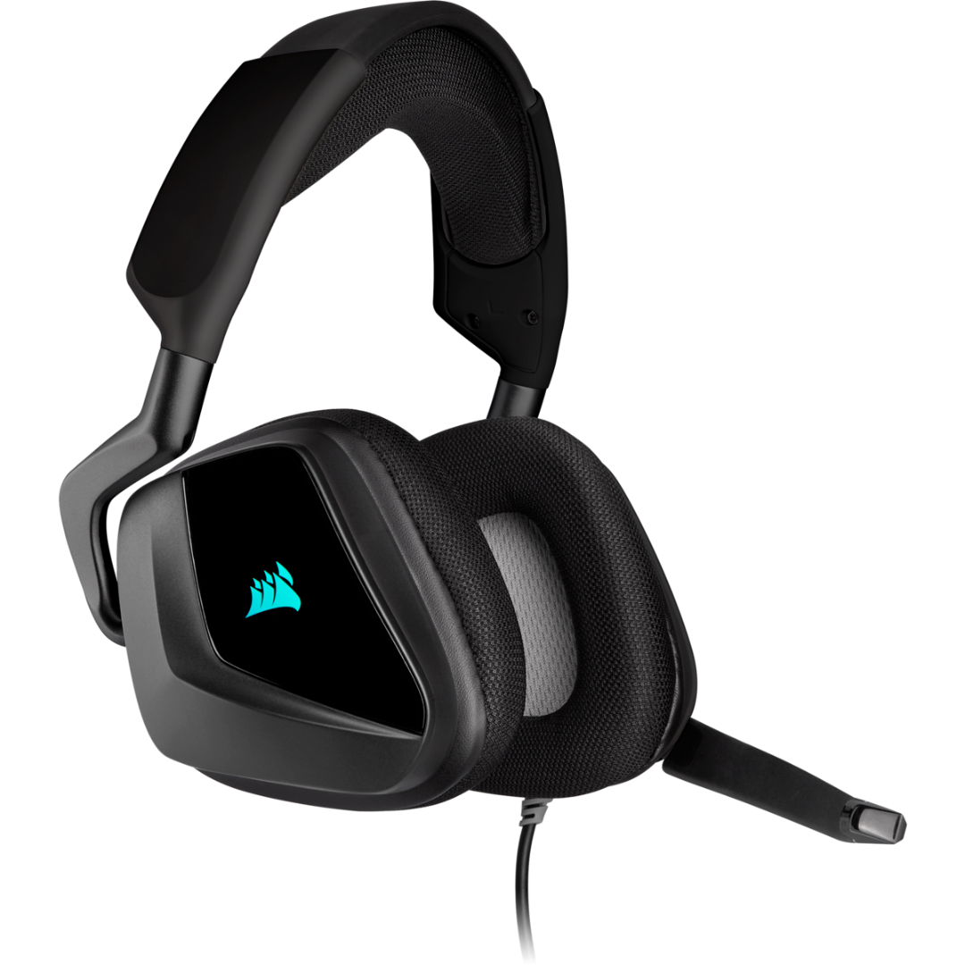 Купить игровые наушники Corsair Void RGB Elite USB (черный) в Москве, цена