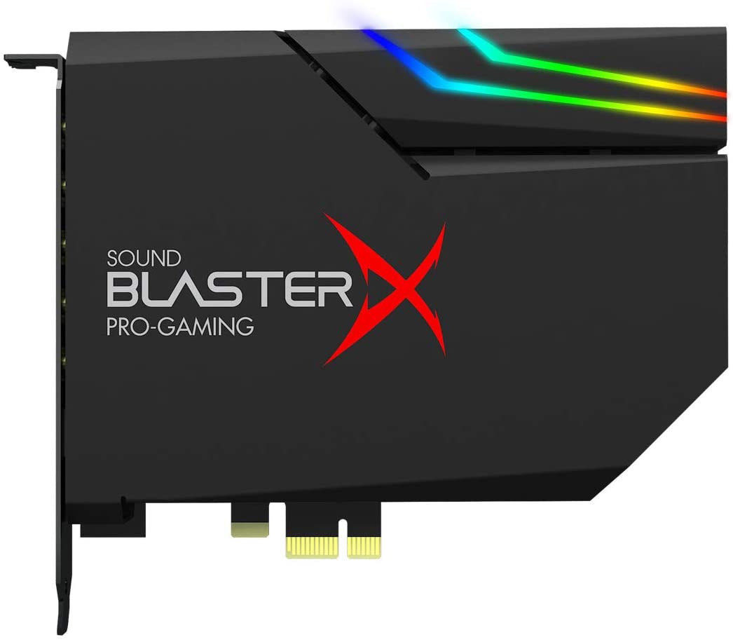 Звуковая карта pci e creative sound blaster ae 7