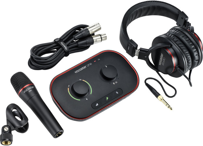 Купить набор для звукозаписи Focusrite Vocaster One Studio в Минске, цена
