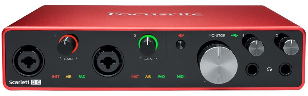 Звуковая карта focusrite scarlett 18i8 3rd gen