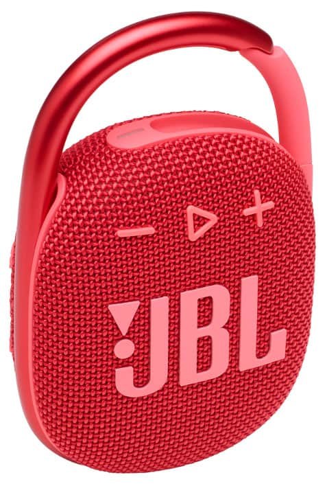 Купить портативную колонку JBL Clip 4 (красный) в Минске - Каталог Netbox