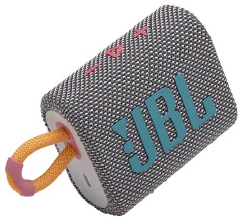 Купить портативную колонку JBL Go3 (серый) в Минске, цена