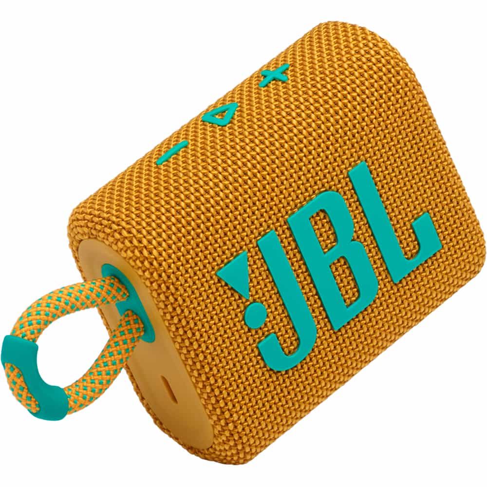 Купить портативную колонку JBL Go3 (желтый) в Москве, цена