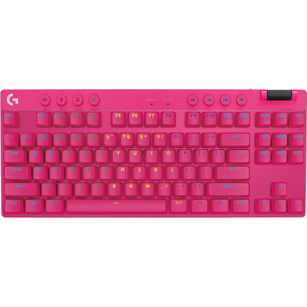 Logitech G Pro X TKL GX Brown Taktile (пурпурный)