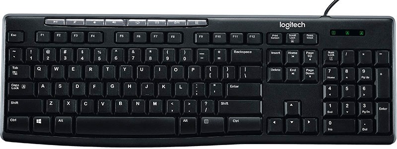 Купить офисную клавиатуру Logitech K200 в Минске - Каталог