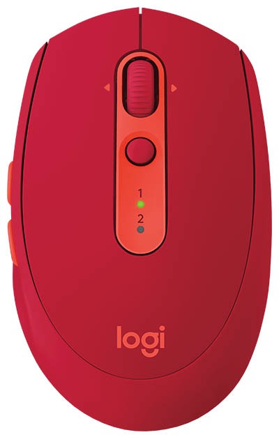 Купить офисную мышку Logitech M590 Multi-Device Silent (красный) в ...
