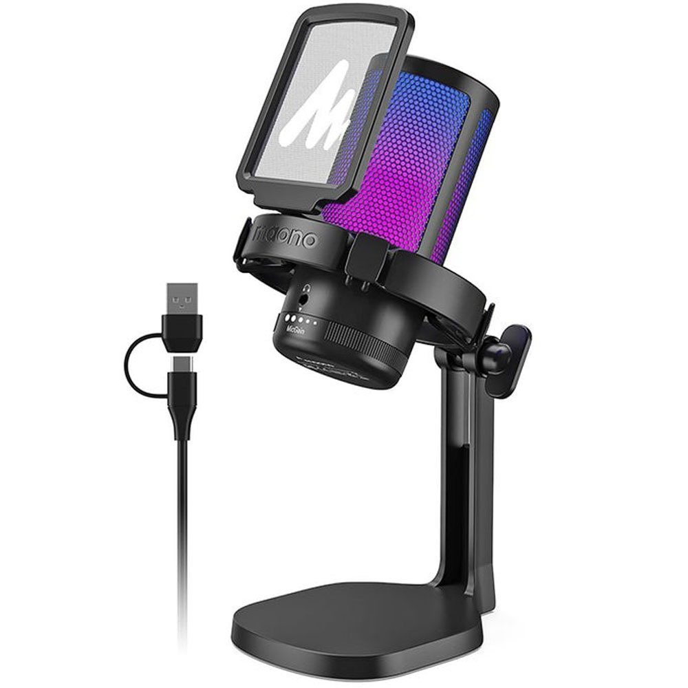 Микрофон maono mkp100. Микрофон для пк кондецаторный.