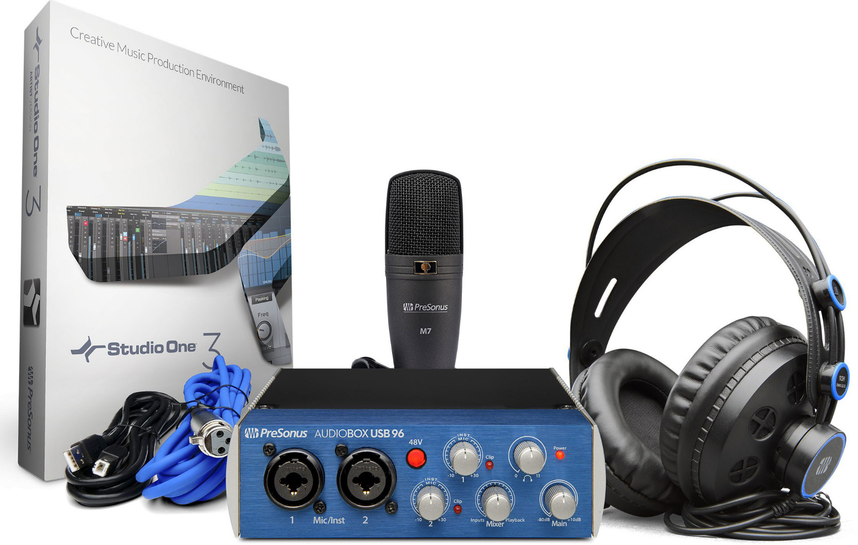 Купить набор для звукозаписи PreSonus AudioBox USB 96 Studio в Минске, цена