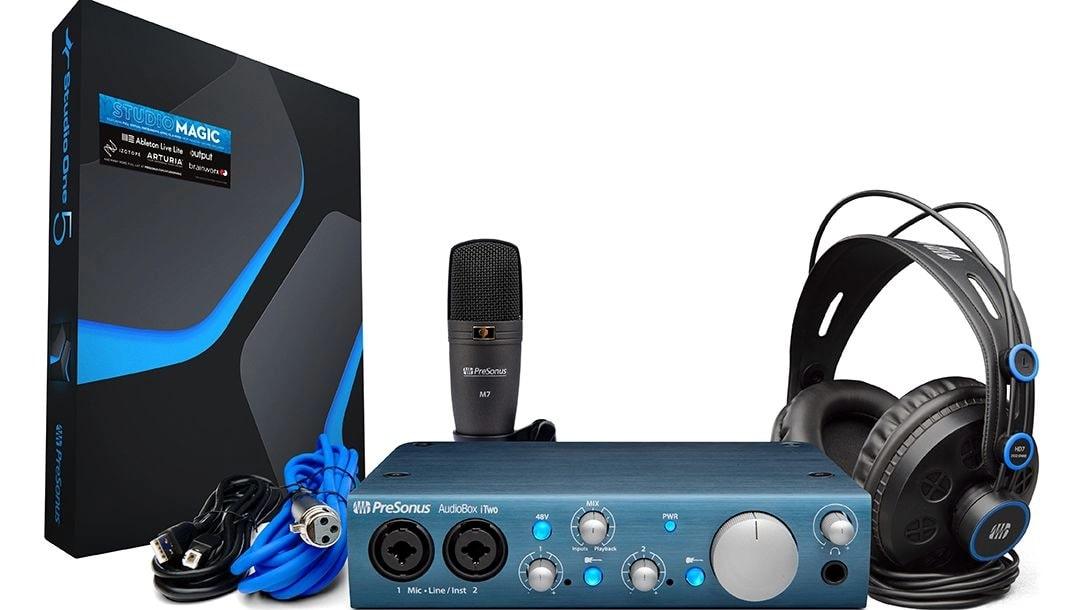 Купить набор для звукозаписи PreSonus AudioBox iTwo Studio в Минске, цена