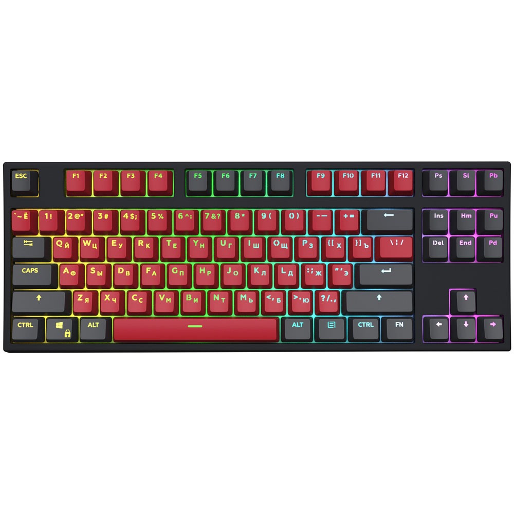 Купить игровую клавиатуру Red Square Keyrox TKL Classic (серый-красный ...