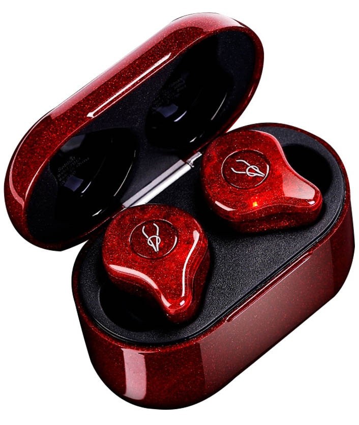 Купить беспроводные наушники Sabbat E12 Ultra Neon Red (Glitter Series ...