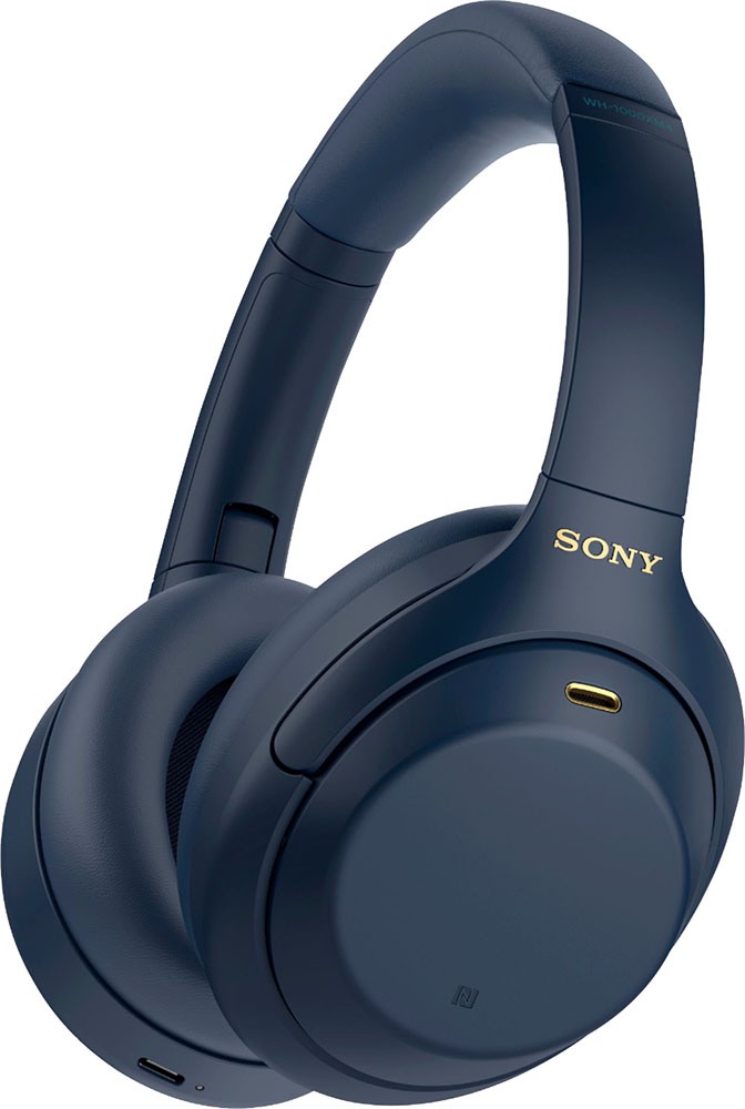 Купить беспроводные наушники Sony WH-1000XM4 (синий) в Минске, цена