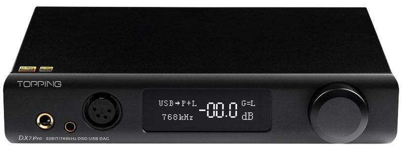 Купить стационарный усилитель и ЦАП Topping DX7 Pro (черный) в Минске ...