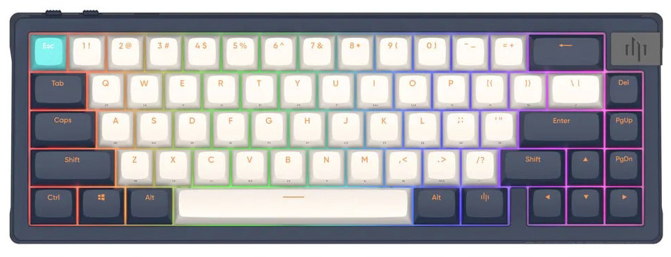 Купить игровую клавиатуру Dark Project KD65A Blue (свитчи G3ms Zircon ...