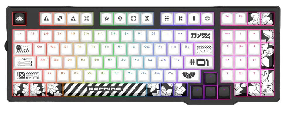 Купить игровую клавиатуру Dark Project KD98A Black (свитчи g3ms ...