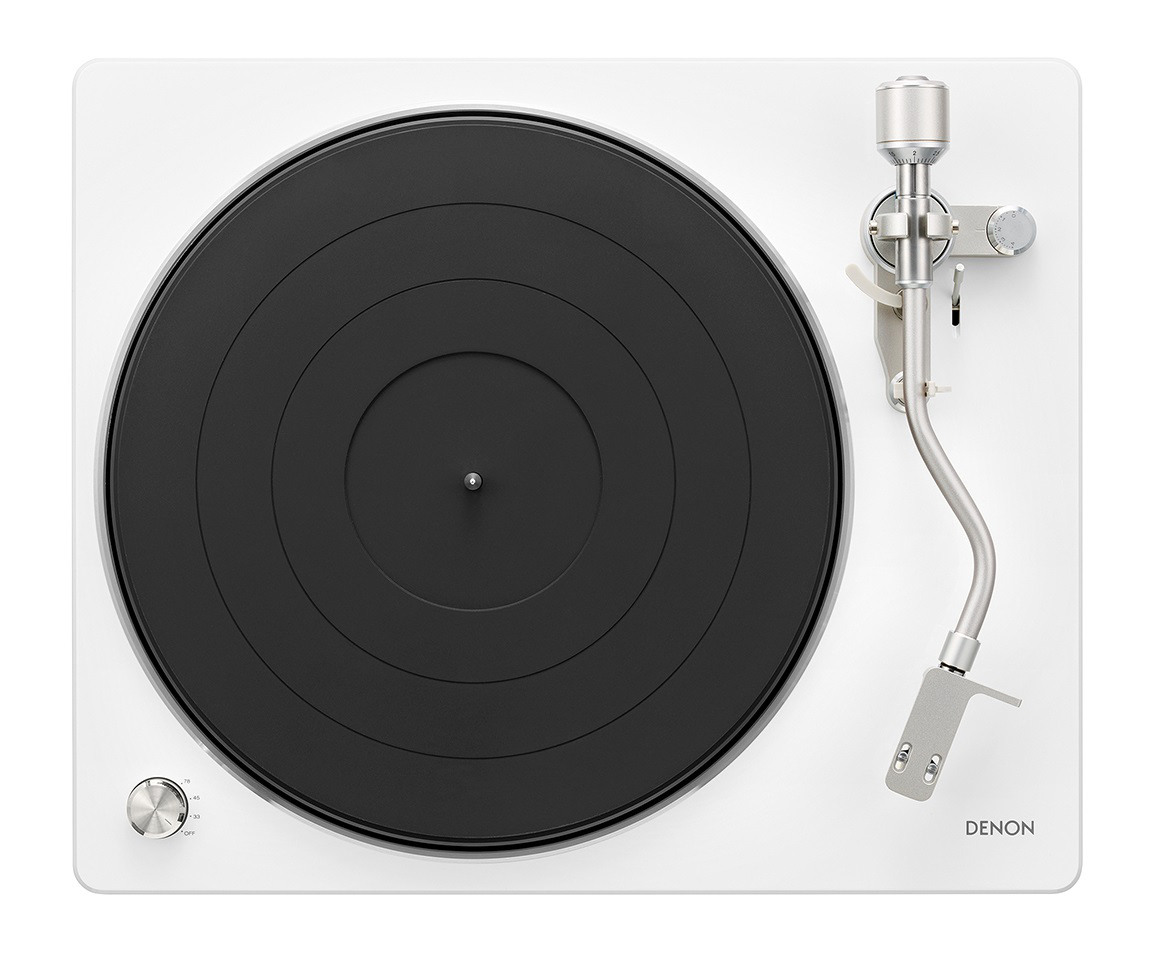 Купить виниловый проигрыватель Denon DP-450USB (белый) в Минске, цена