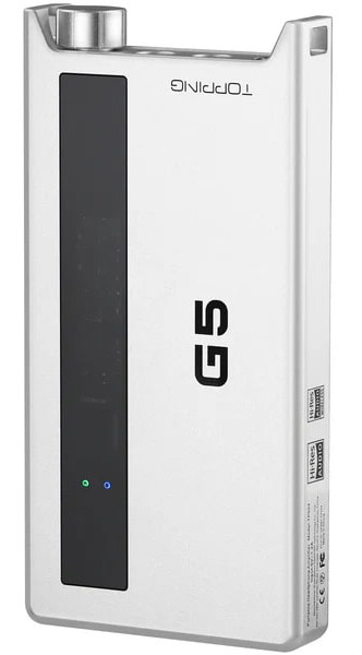 Купить портативный усилитель и ЦАП Topping G5 Lightning (серебристый) в ...