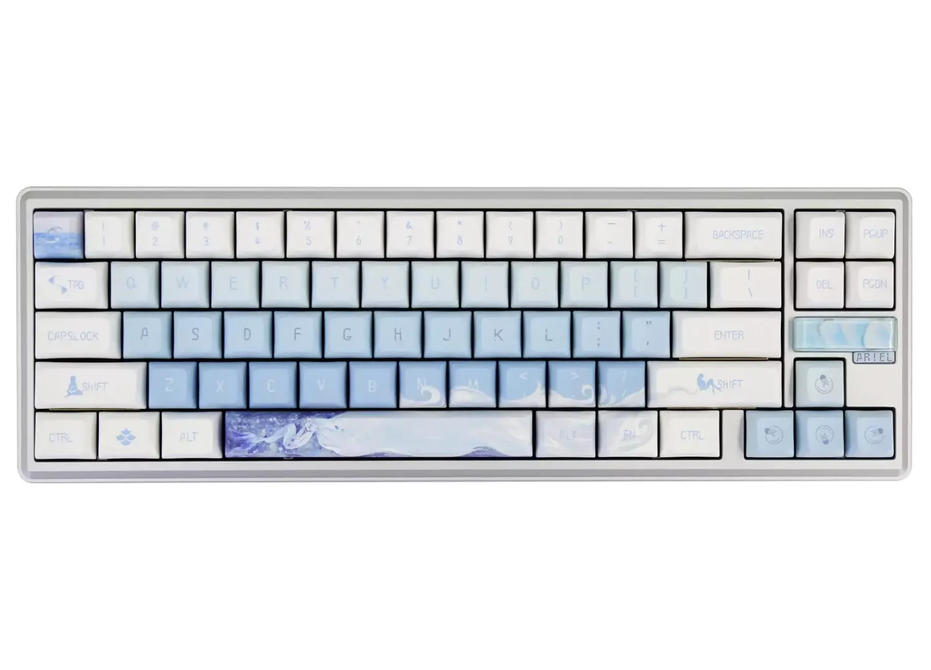 Купить игровую клавиатуру Varmilo VTP68 Ariel Varmilo Mx Daisy L в ...